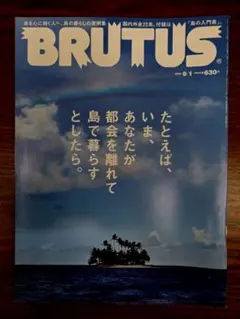 BRUTUS 1981年4月15日号 片岡義男特集 - メルカリ