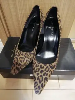 Akira Osaki レオパード柄 美品 23㎝