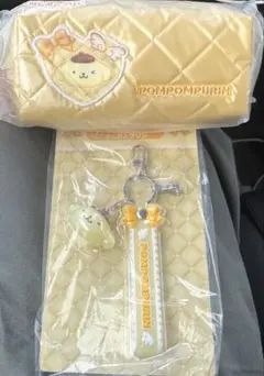 サンリオキャラクターズくじ 当たりくじ 一番くじ ポムポムプリン　3点セット