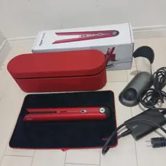 ジャンク ダイソン HS03 コーラル Dyson ヘアアイロン レッド - メルカリ