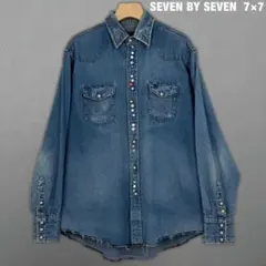 SEVEN BY SEVEN REWORK WESTERN SHIRTS 7×7