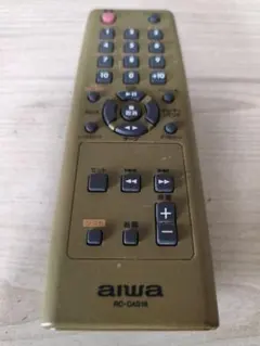 aiwa オーディオ用リモコン RC-CAS16 本体のサムネイル