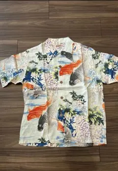希少品 M品番 M32874 錦鯉 和柄アロハ サンサーフのサムネイル