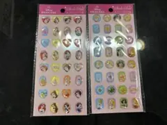 ディズニープリンセス ホログラムシール 2シート