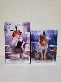 中野二乃＆三玖DesktopCute フィギュア ２個セット五等分の花嫁