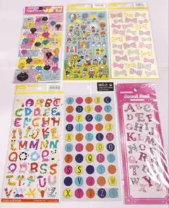 ぷくぷくシールセット④6枚組