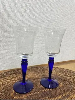 ボヘミアガラス ワイングラス　セット