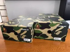A BATHING APE 迷彩柄 ショップ袋・靴箱セット