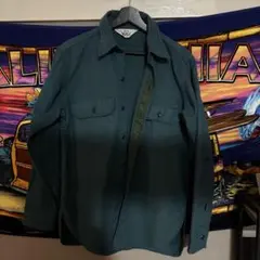 Woolrich 緑 長袖シャツ　70年代