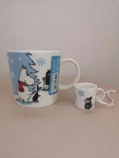 【新品】アラビア ムーミン マグ スキーコンペティション 2010 ミニマグ付