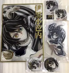 鬼滅の刃 時透無一郎 幕間画webくじ アクスタ 缶バッジ ステッカー 