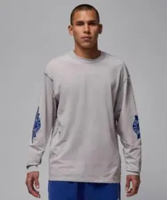NIKE JORDAN 長袖Tシャツ グレーのサムネイル