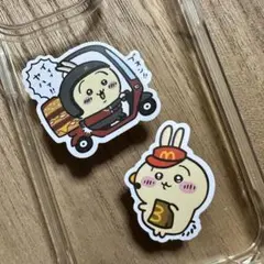 525 ちいかわ　うさぎ　マック　マクドナルド　シール　ステッカー