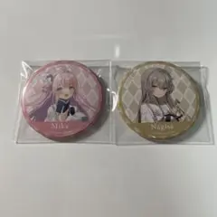 ブルーアーカイブ 缶バッジ ミカ ナギサ