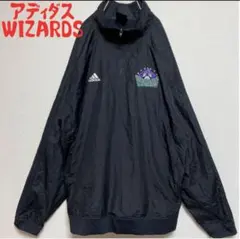 アディダス　adidas ナイロンジャケット　ハーフジップ　海外限定　00s