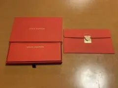 香港限定 LOUIS VUITTON メッセージカードケース（レッド）