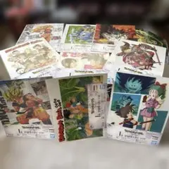 一番くじドラゴンボール、I賞クリアポスターコンプセット