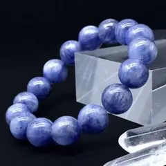 カイヤナイト ブレスレット 10mm 1巻 天然石 タンザニア産