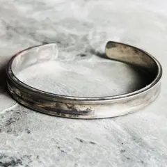 コインシルバー バングル silver900 one dollar - メルカリ