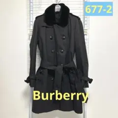 最終値下げ！Burberry★London☆トレンチコート・ライナー&ファー付❗️