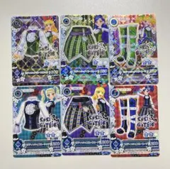 アイカツカード ブリティッシュアイビー&ブルーコーデ ロリゴシック 藤堂ユリカ