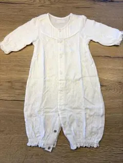 ミキハウス ホワイト ベビーツーウェイオール