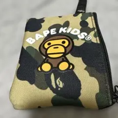 ⭐️正規品A BATHING APE レザーケース 小物入れ レア 中古♪ A BATHING APE（アベイシングエイプ） カードケース EMBOSSED LEATHER