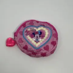 パルパルーザ ミニーのファンダーランド カプセルトイ ポーチ ピンク ハート