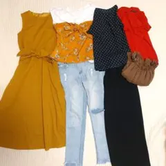 INGNI GU fifth ByeBye レディース 夏服 セット 7点