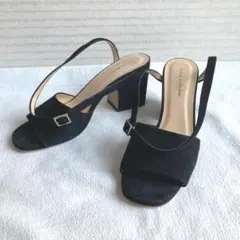 FABIO RUSCONI メリージェーン　サンダル　ブラック　38 美品✨のサムネイル