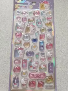 ハローキティ 透明シールシート