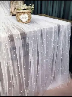 ウェディング　テーブルクロス