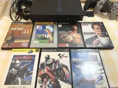 【動作確認済み】PlayStation2 /コントローラー2点/ソフト付き