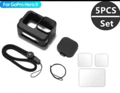 未使用 GoPro HERO9/10/11/12 シリコンカバー 画面フィルム付のサムネイル