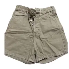 ZARA カーキ ショートパンツ USA 2