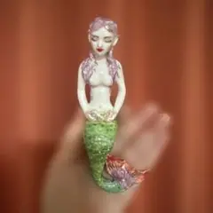 人魚と妖精の置物セット