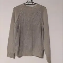 Alma Design ベージュ ニットセーター 長袖