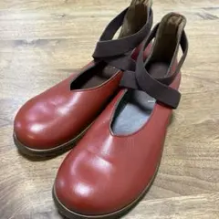 やさしい靴工房 Belle&Sofa クロスストラップシューズ 25cm