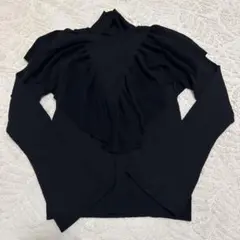 ユナイテッドアローズEMMEL REFINESラッフル タートルニットフリルのサムネイル