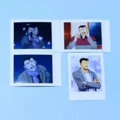 名探偵コナン 毛利小五郎 ぱしゃこれ ４枚セット ①