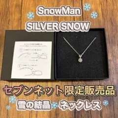 Snow Man ネックレス SILVER SNOW 向井康二 阿部亮平