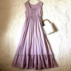 Jewel Changes リゾートワンピース 刺繍 バックリボン フリル 海のサムネイル