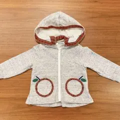 ファミリア パーカー りんご 80