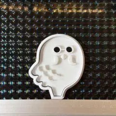 フクロウ顔 アクリルキーホルダー