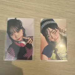 LE SSERAFIM UNFORGIVEN チェウォン　ウンチェ　トレカセット