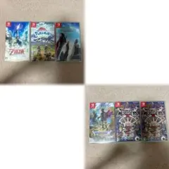 ゼルダの伝説 HD ポケモンレジェンズ FF VII ケースのみ