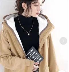 Classicalelfボアライナー付き3wayハイブリッドマウンテンパーカー