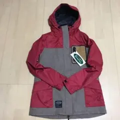 新品未使用　MANASTASH マウンテンパーカー S レッド/ブラウン