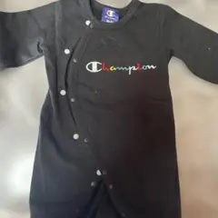 Champion 黒いロンパース 60-70