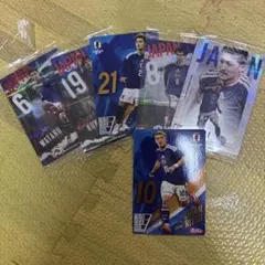 サッカー日本代表 ぷっちょ カード 6枚セット